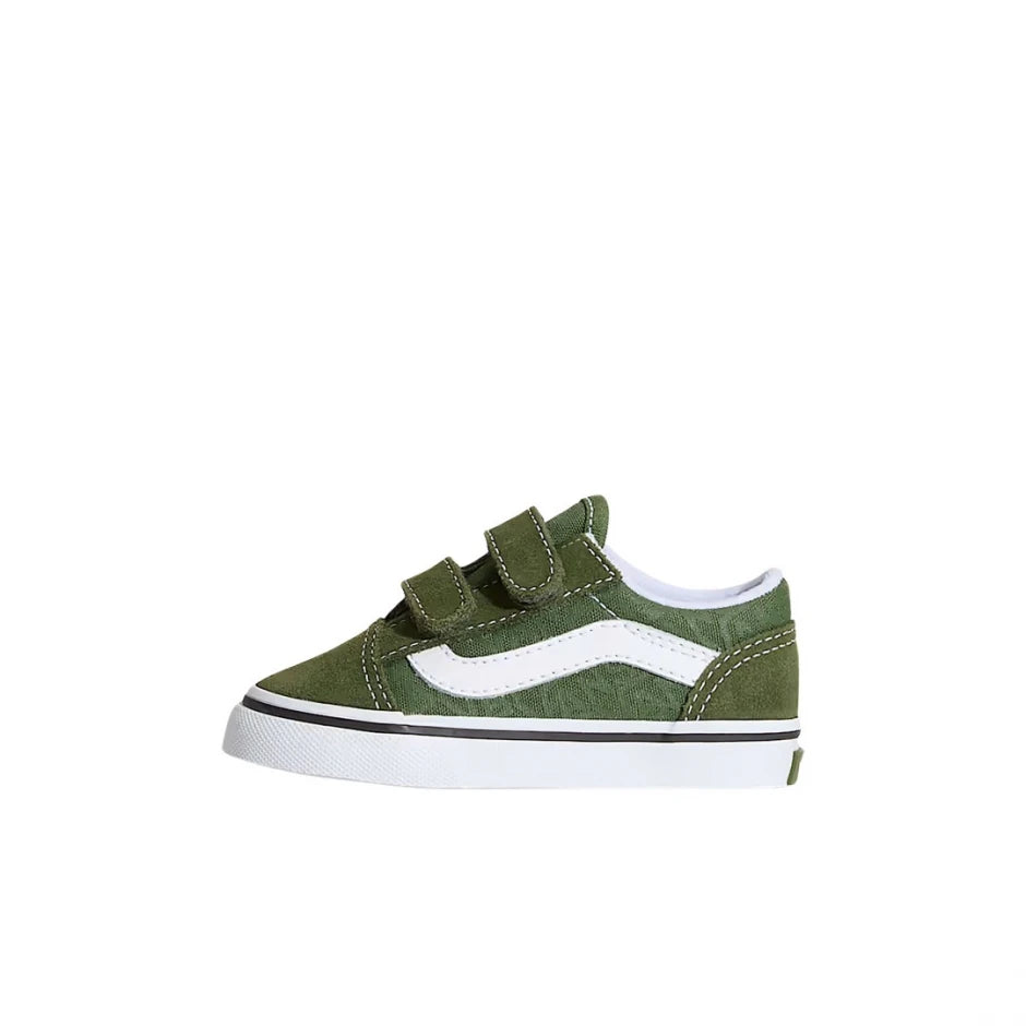 Vans Old Skool V Logo / Alpine Green (Toddler)