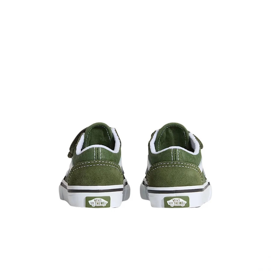 Vans Old Skool V Logo / Alpine Green (Toddler)