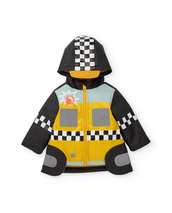 Tuc Tuc - Hooded raincoat with a taxi design