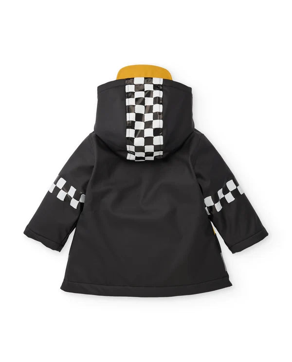 Tuc Tuc - Hooded raincoat with a taxi design