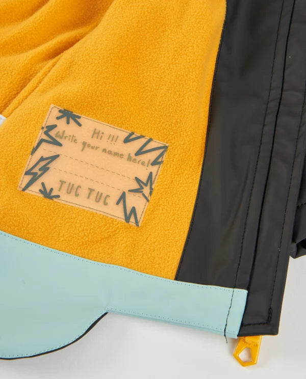 Tuc Tuc - Hooded raincoat with a taxi design
