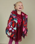 Tuc Tuc - Coat with floral print and vibrant colors