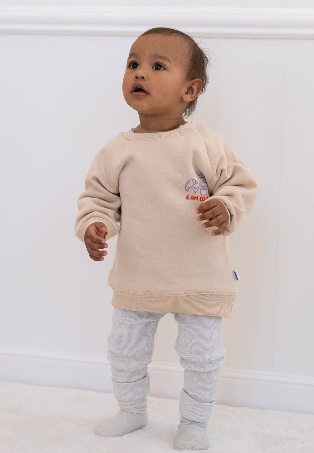 Cacao before Chaos Sweatshirt μπεζ Mini and Me Edition (Mini)
