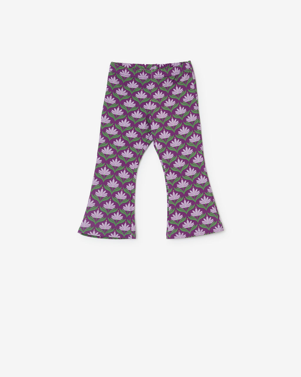 Yell-Oh Riza Organic Sweatpants - Flowers Allover