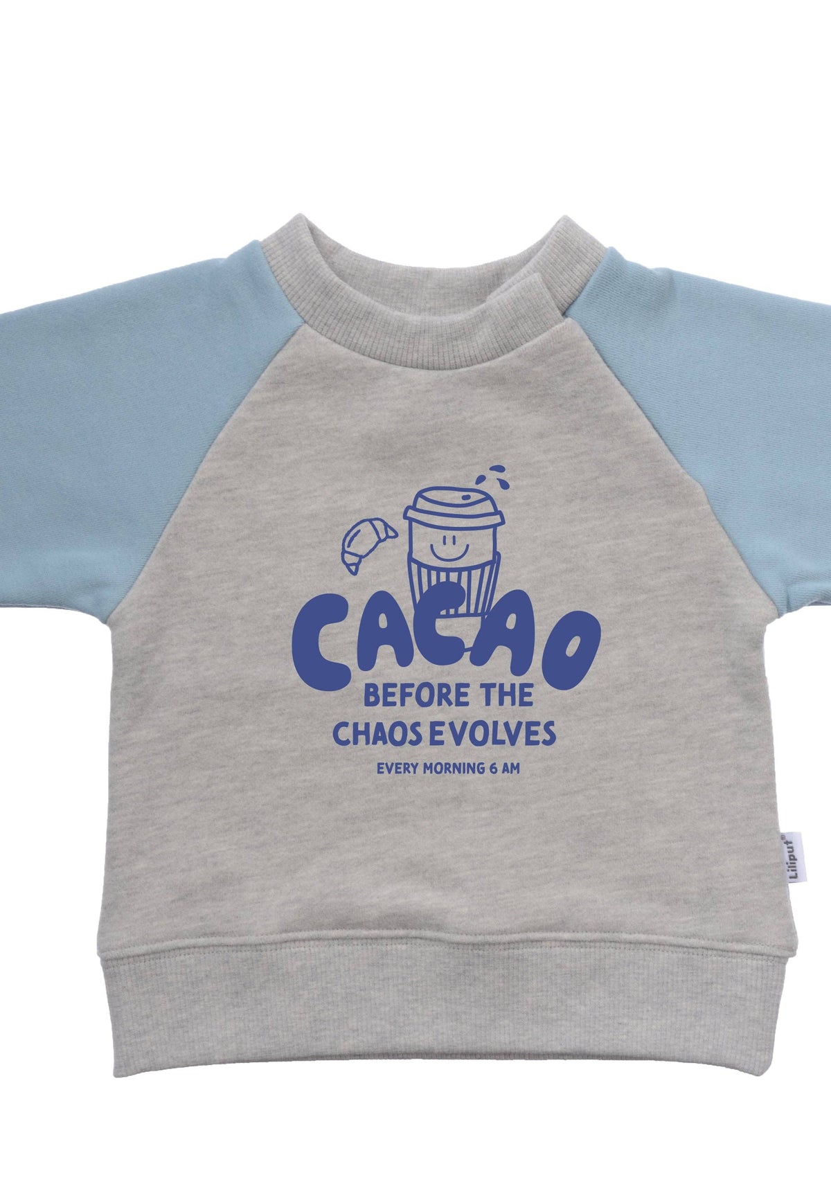 Cacao Πολύχρωμο Φούτερ Έκδοση Mini and Me (Mini)