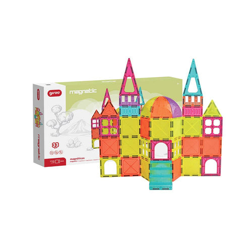 Magnetic Shapes Game 33 Pcs