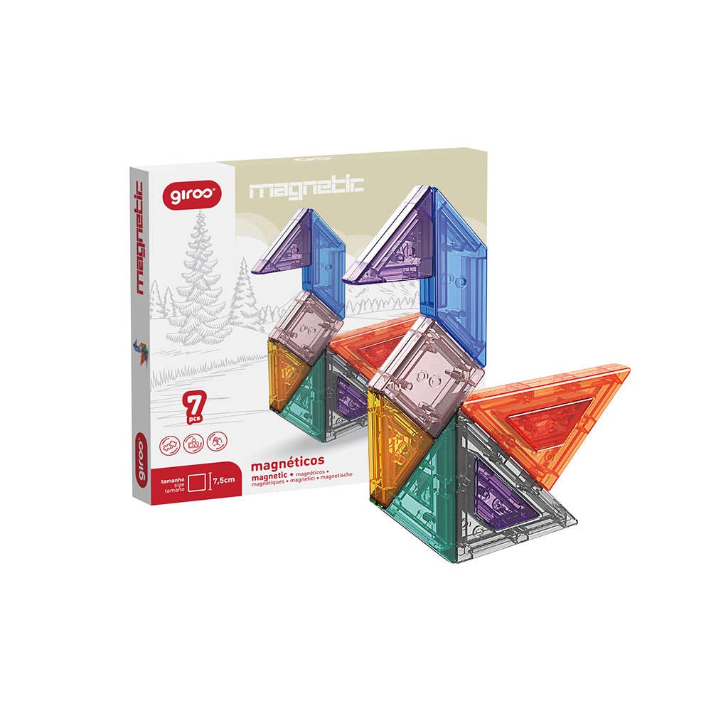 Tangram Game 7 Magnetic Shapes