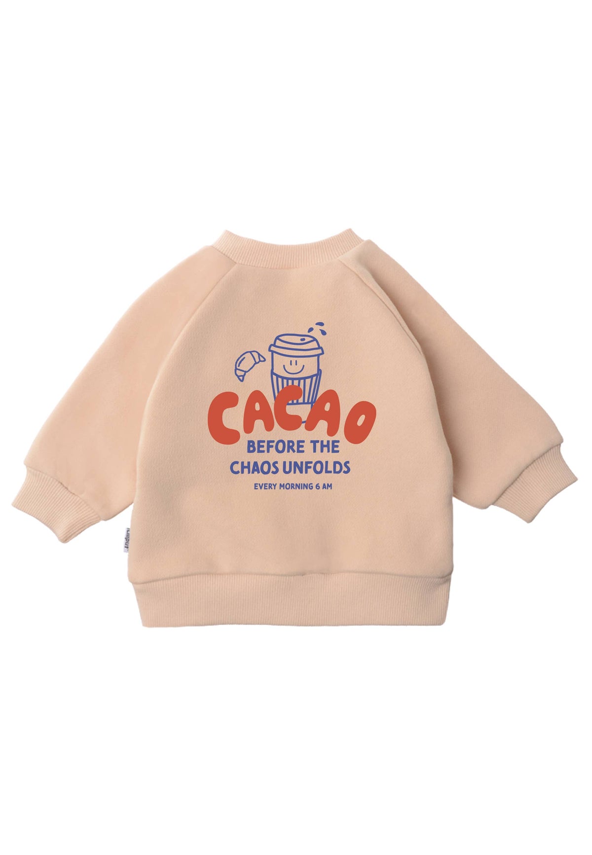Cacao before Chaos Sweatshirt μπεζ Mini and Me Edition (Mini)