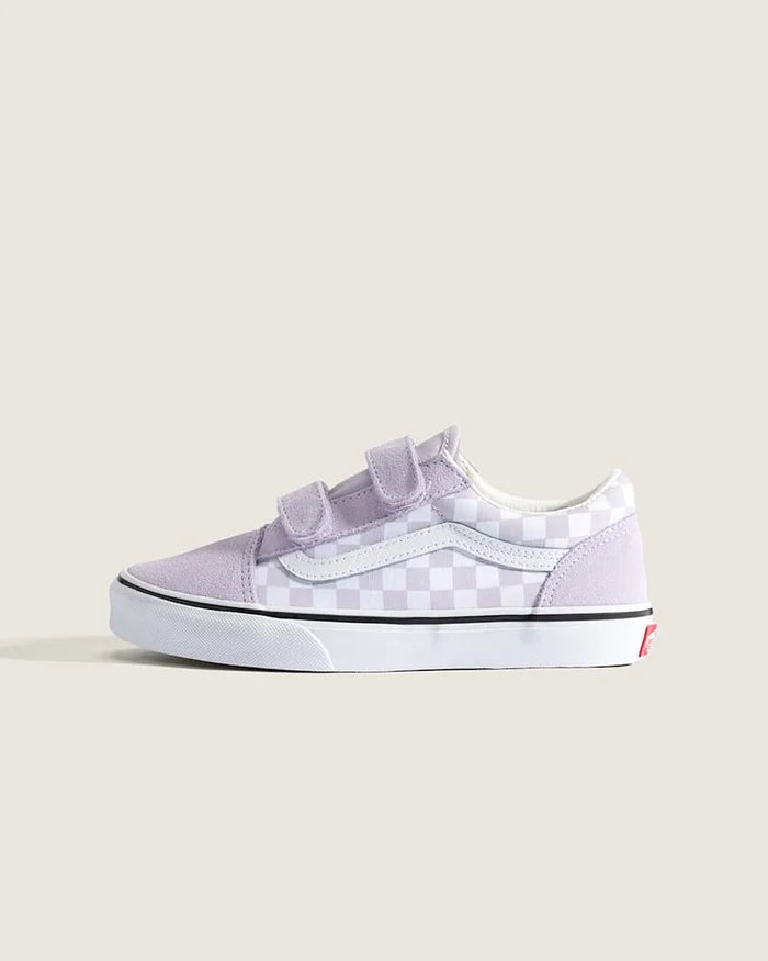 Vans Old Skool V Color Theory Checkerboard / light purple (Toddler)