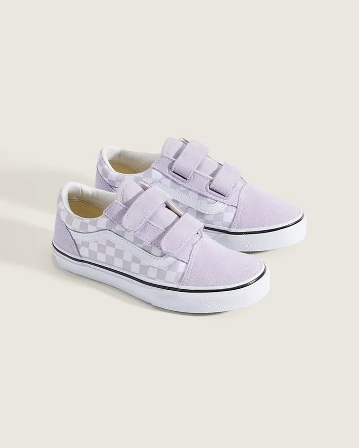 Vans Old Skool V Color Theory Checkerboard / light purple (Toddler)