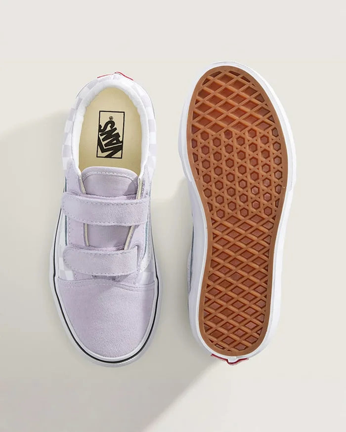 Vans Old Skool V Color Theory Checkerboard / light purple (Toddler)